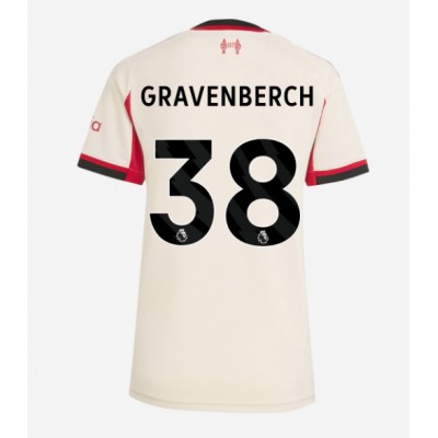 Liverpool Ryan Gravenberch #38 Bortedrakt Dame 2025-26 Kortermet Liverpool Ryan Gravenberch #38 Bortedrakt Dame 2025-26 Kortermet